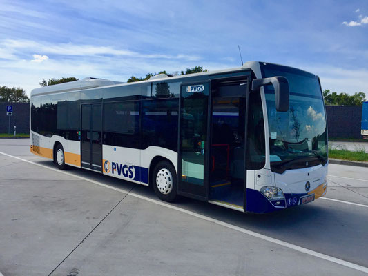 22.09.2016, Mercedes-Benz Citaro LE Ü, Hirschberg > Mannheim