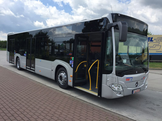 31.05.2017, Mercedes-Benz Citaro 12 m, LU-Oggersheim > Hamburg