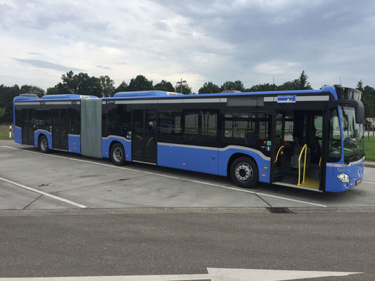 03.08.2017, Mercedes-Benz Citaro G, Mannheim > Neu-Ulm