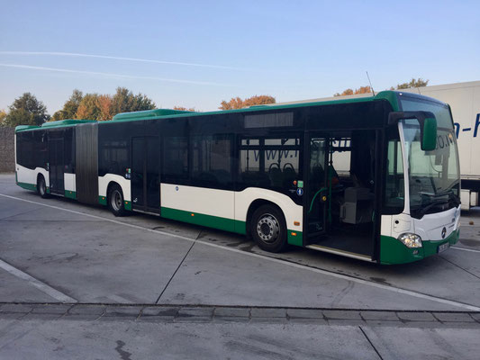 10.10.2018, Mercedes-Benz Citaro G, Hirschberg - Kirchheim-Bolanden, Fahrdienst Hirschberg