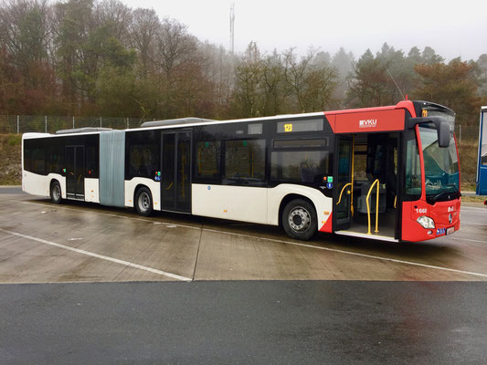 14.12.2016, Mercedes-Benz Citaro G, Mannheim > Dortmund