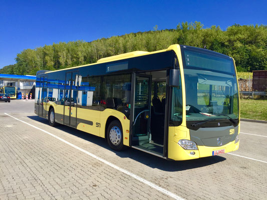 12.09.2016, Mercedes-Benz Citaro 12 M, Mannheim > Bassersdorf, Schweiz