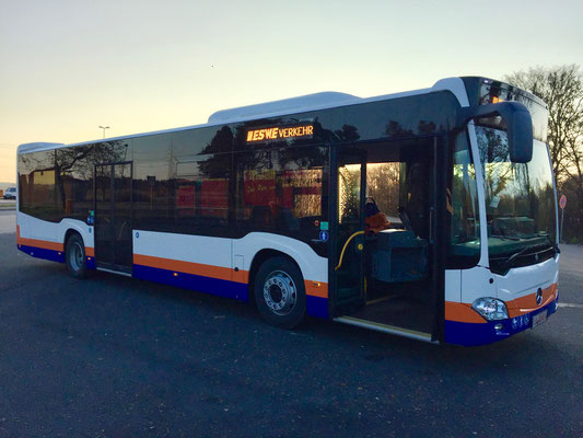 13.12.2018, Mercedes-Benz Citaro, Mannheim - Wiesbaden