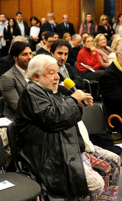 PAOLO VILLAGGIO in conferenza stampa de L'ALTRA