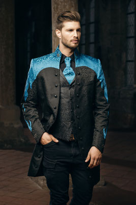 Stage outfit luxury suit, unusually designer suit