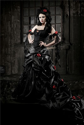 Dolorosa - Particular Black Wedding Dress