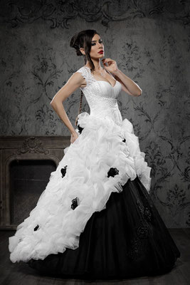 extravagant bridal fashion