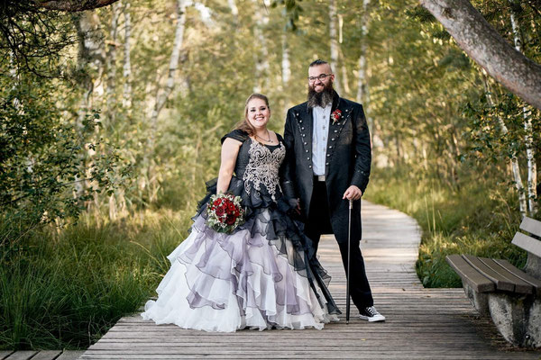 unusual bridal fashion