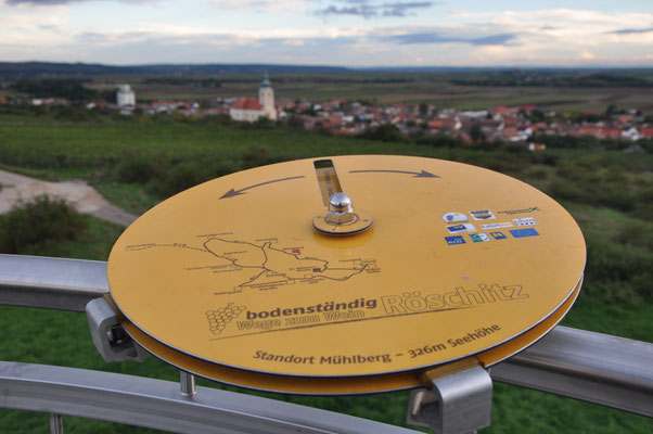 Ausblick von der Weinviertelwarte 