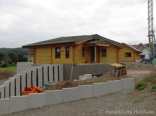 Wohnblockhaus Holzhaus