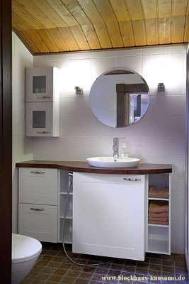 Gäste WC  im Blockhaus