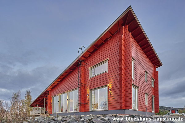 Individuelles Wohnhaus in Rot - Holzschutz - technischer Holzschutz 