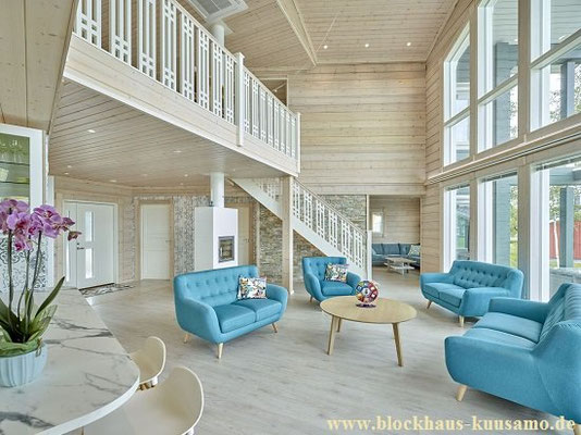 Wohnblockhaus Innenansicht