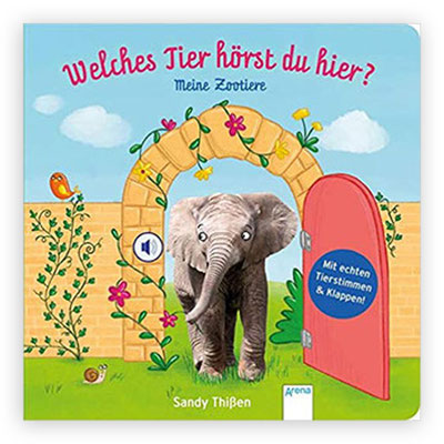 Welches Tier hörst Du hier - Meine Zootiere, Verlag: Arena, ISBN: 978-3401716572, 21.07.2020