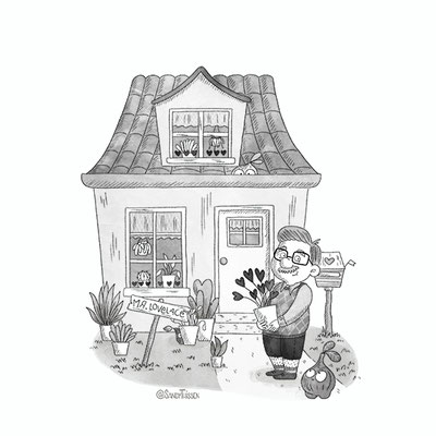 Mr. Lovelace Haus, freie Arbeit