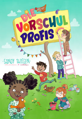 Die Vorschulprofis von Jasmin Schaudinn, Covergestaltung, 