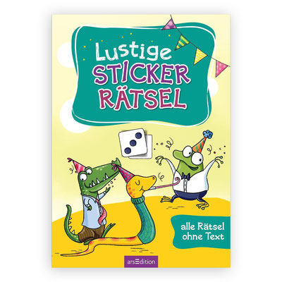 Lustige Stickerrätsel, Verlag: Ars Edition, Erscheinungsdatum: 26.03.2024, ISBN: 978-3845856148