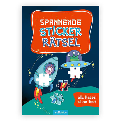  Spannende Stickerrätsel, Verlag: Ars Edition, Erscheinungsdatum: 26.03.2024, ISBN: 978-3845856124