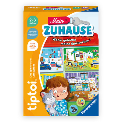 Mein Zuhause - Tiptoi-Spiel,  Verlag: Ravensburger, ET: 01.02.2024