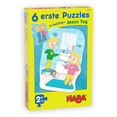 6 erste Puzzle, mein Tag, Verlag: Haba, 2020