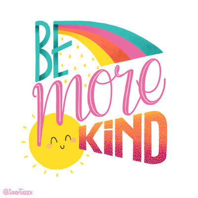 Be more Kind - freie Arbeit