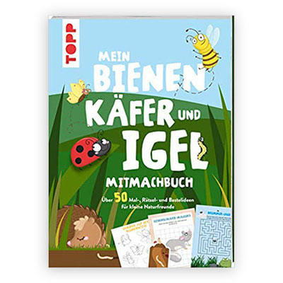 Wir retten die Bienen, Igel und Käfer - Mitmachbuch, AutorIn: Susanne Pypke, Verlag: Topp, Februar 2019
