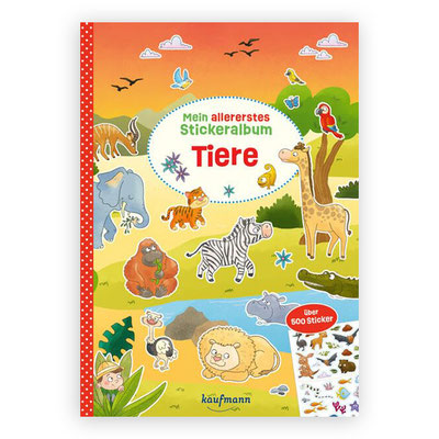 Mein allererstes Stickeralbum - Tiere, Verlag: Kaufmann, Erscheinungsdatum: 31.01.2024, ISBN: 978-3780665010