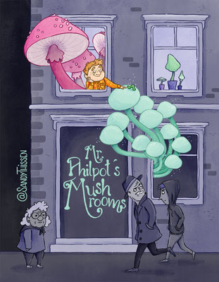 Mr. Philpots Mushrooms, freie Arbeit