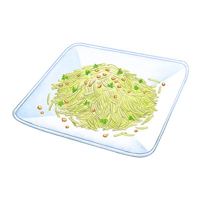 青パパイヤのサラダ