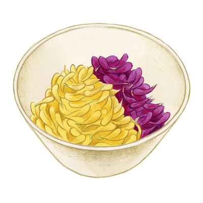 菊のマリネ