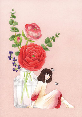 「花のあの子 2」