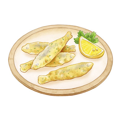 わかさぎのフリット