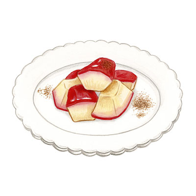 紅玉のレモン煮