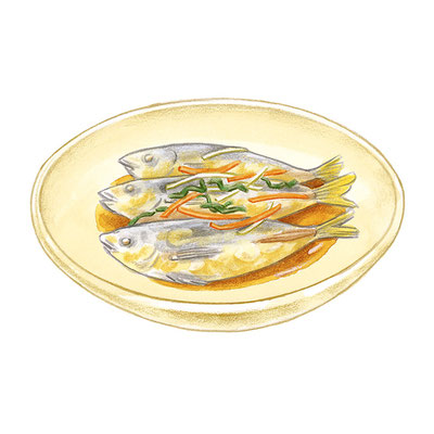 豆鯵の南蛮漬け