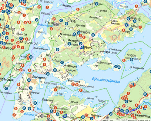 Fornfynd på våra öar. Foto: https://app.raa.se/open/fornsok/