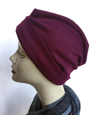 So 39n - Chemochäppli kaufen - Turban Nizza ohne Schlaufe - Weinrot
