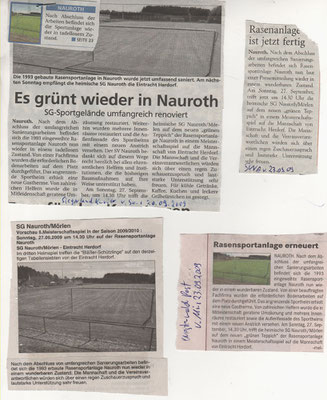 Es grünt wieder in Nauroth Herbst 2009