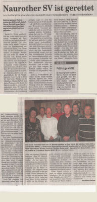 SV Nauroth ist gerettet 2008