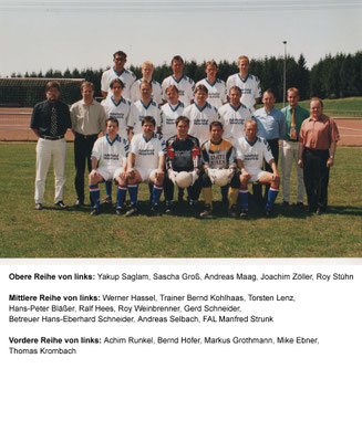 A-Klasse Saison 1997/1998