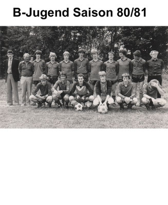 B-Jugend Saison 1980/ 1981