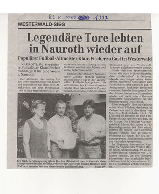 Klaus Fischer in Nauroth 1997