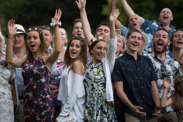 Festival Wedding Cheer