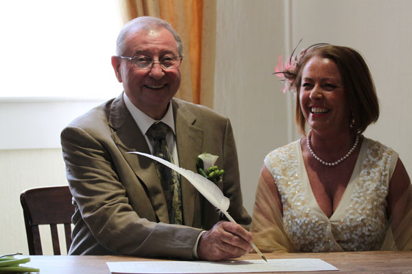 Jersey Wedding Smiling Sign