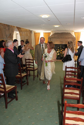 Jersey Wedding Exit