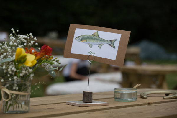 Festival Wedding Table Setting