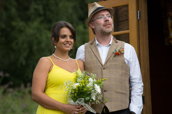 Festival Wedding Bridesmaid and Groomsman