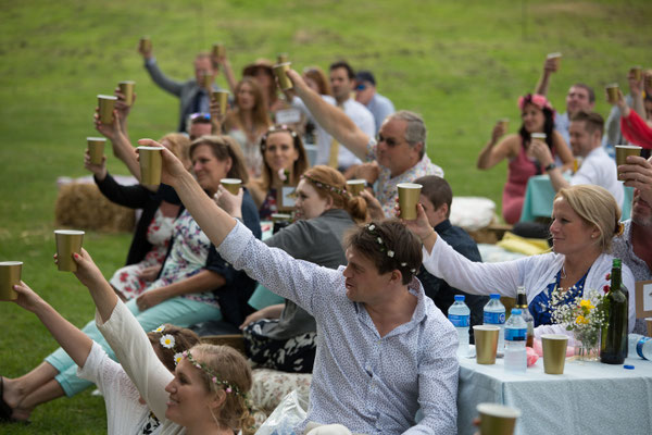 Festival Wedding Glass