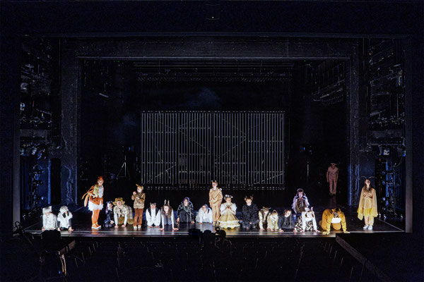 George Orwell, Farm der Tiere, Theater Bonn, Dominic Friedel, Julian Marbach, Annika Garling, Christian Czeremnych, Sören Wunderlich