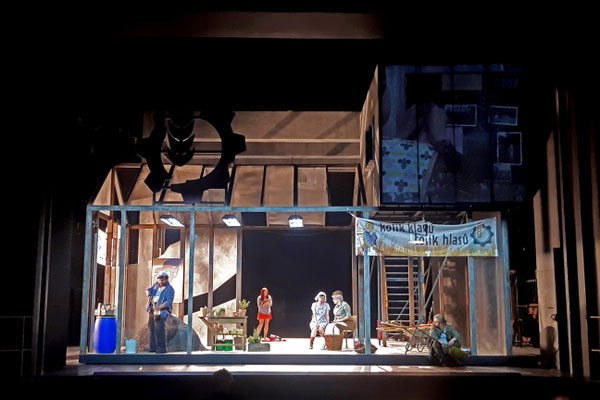 Jenufa, Leo Janacek, Oper Bremen, Bühnenbild, Julian Marbach, Armin Petras