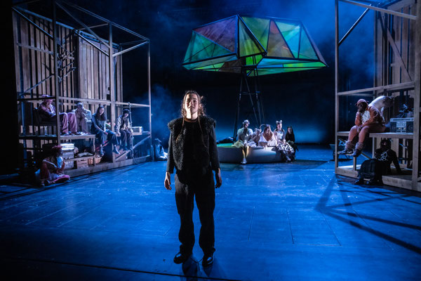 George Orwell, Farm der Tiere, Theater Bonn, Dominic Friedel, Julian Marbach, Annika Garling, Christian Czeremnych, Sören Wunderlich